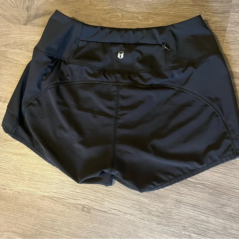Tough Mode Women’s Black‎ Athletic Active Lined Shorts Size XS Activewear EUC